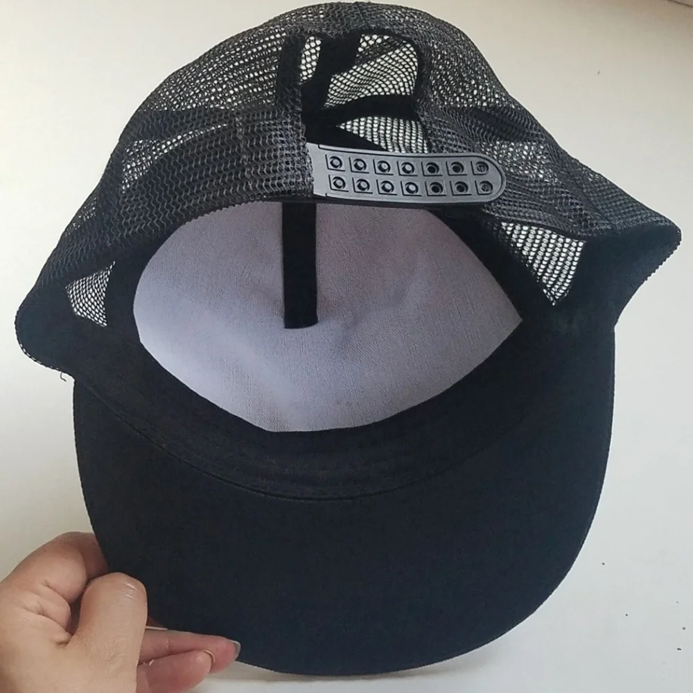 World Cyber Arena | Black cap with back mesh and adjustable snapback